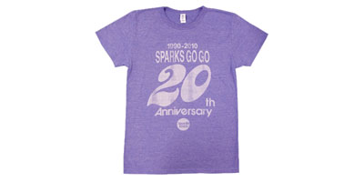 20th Anniversary Teeブルー